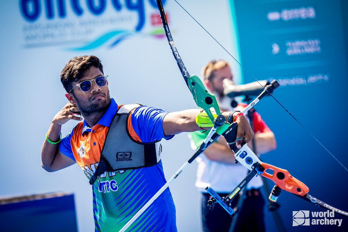 Dhiraj Bommadevara Wins Double Gold at Antalya Archery World Cup 2026