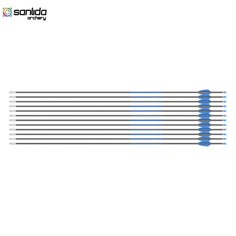SANLIDA X8 Target Recurve Bow Carbon Arrow